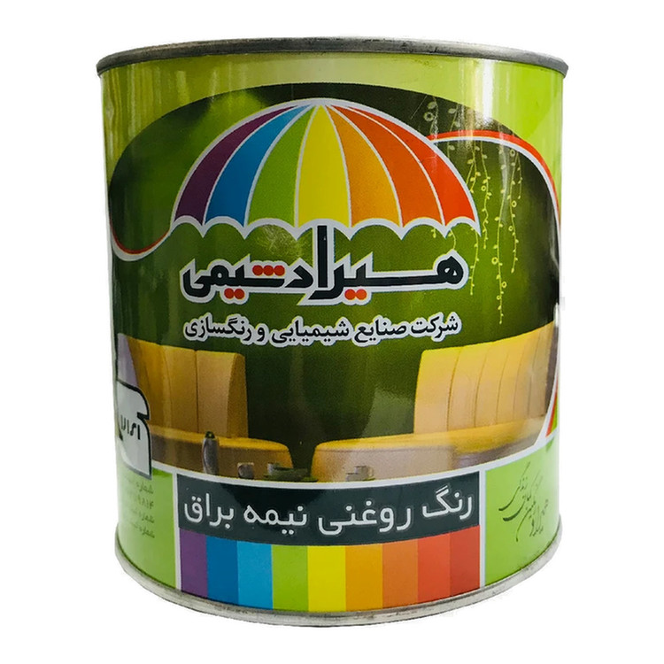 رنگ روغنی سفید براق هیراد شیمی