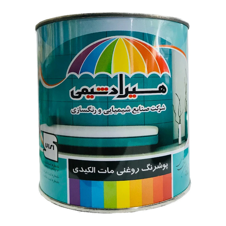 رنگ روغنی سفید براق هیراد شیمی