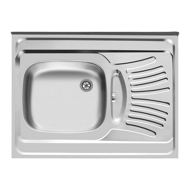سینک ظرفشویی اخوان روکار کد 126(لگن چپ)
