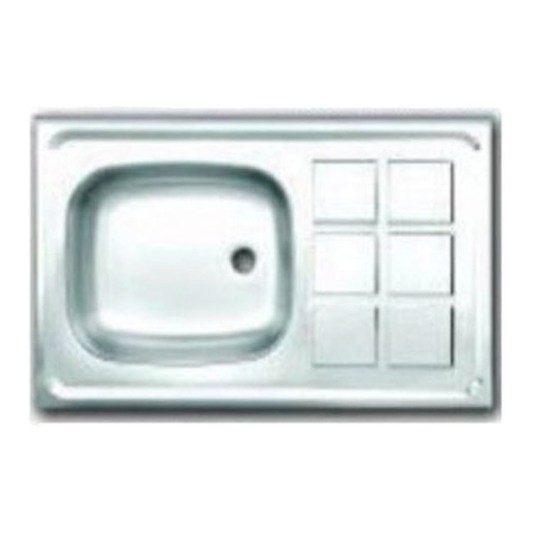 سینک ظرفشویی اخوان روکار کد 80 در 50