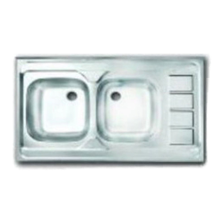 سینک ظرفشویی اخوان روکار کد 100 در 60 دولگن